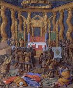 Jean Fouquet Pompey in the Temple of Jerusalem, by Jean Fouquet oil